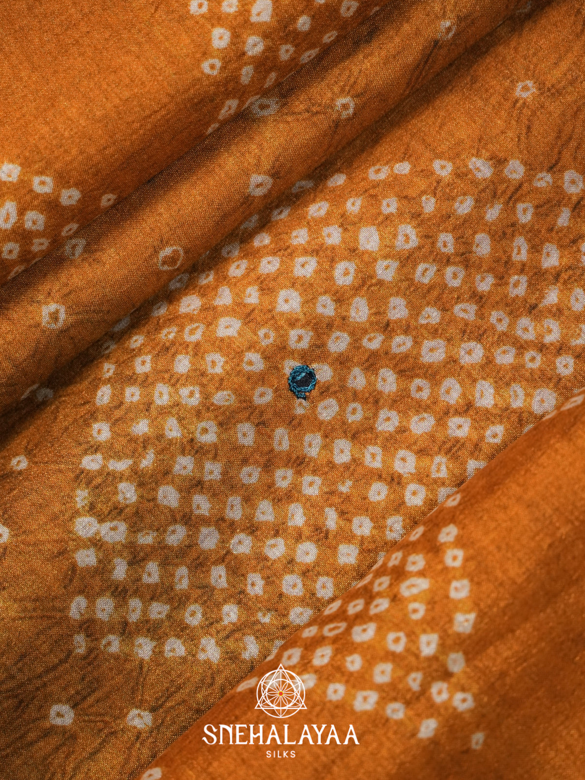 Mango Yellow Tussar Saree