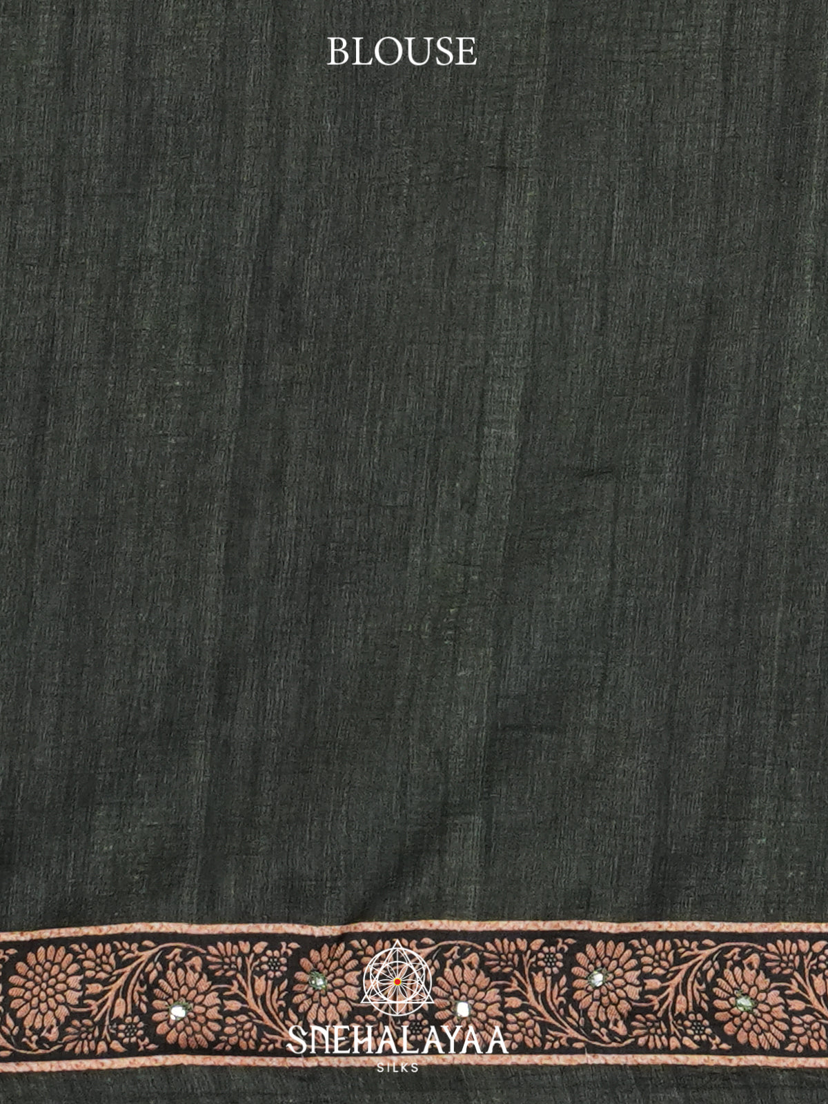 Pale Green Tussar Saree