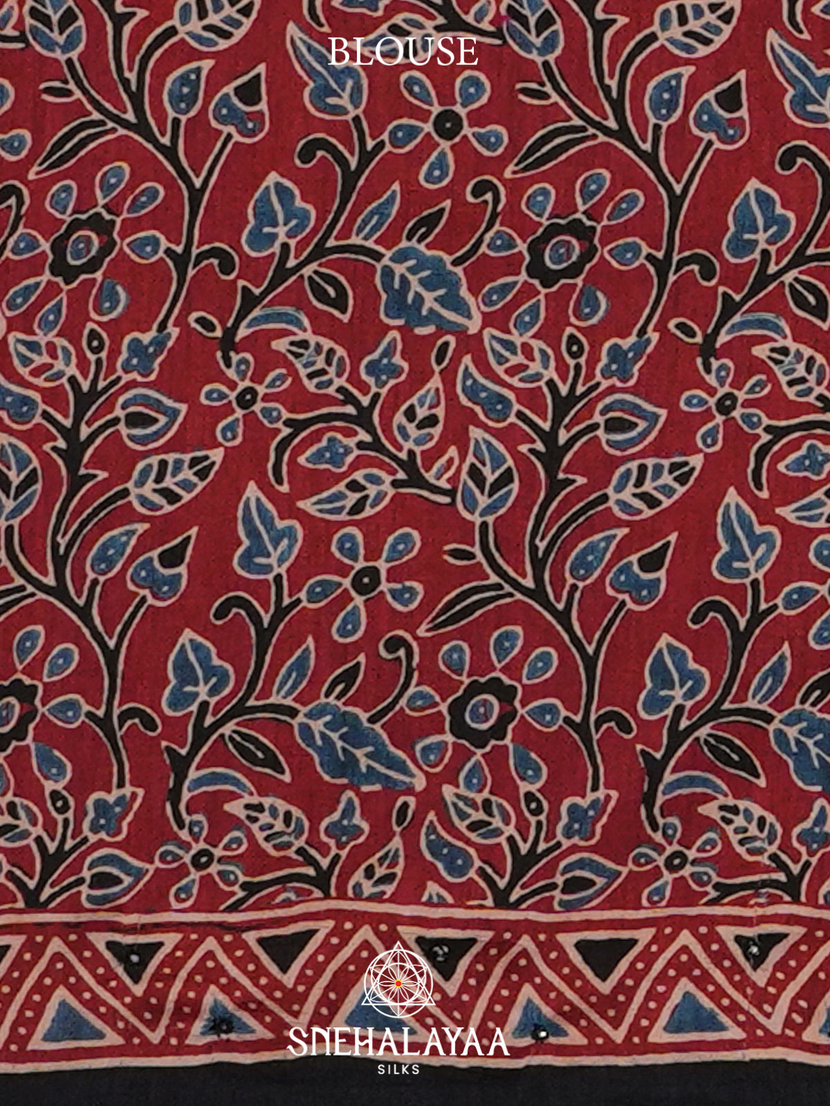 Maroon Tussar Saree