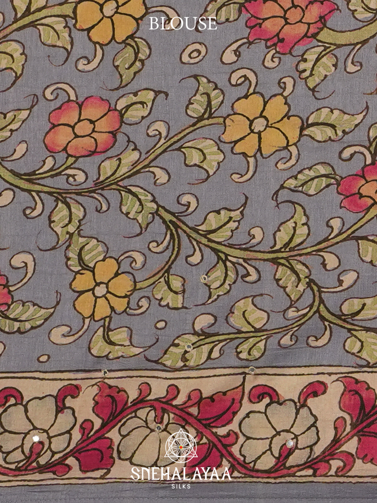 Brown Tussar Saree