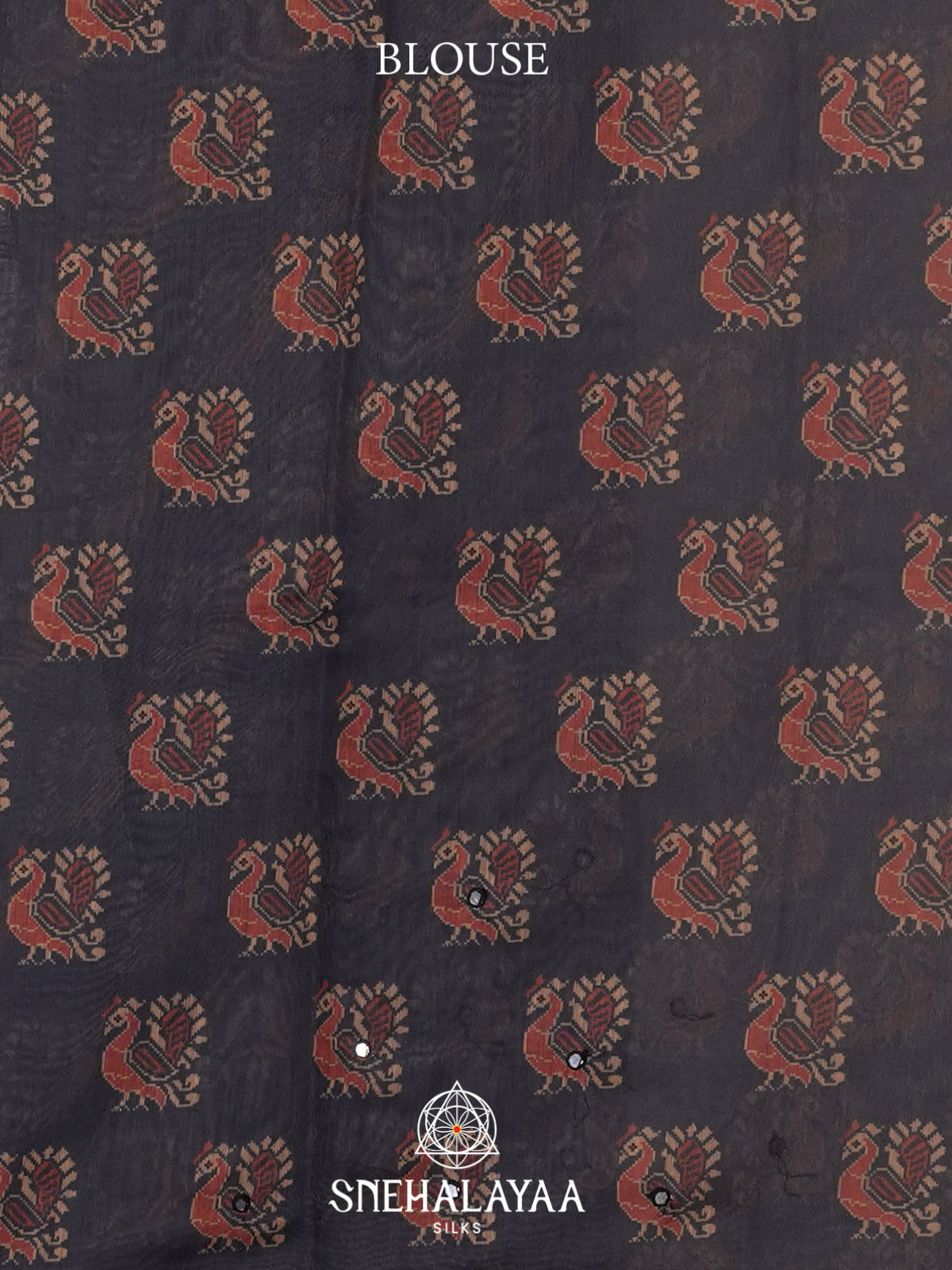 Pale Blue Chanderi Saree
