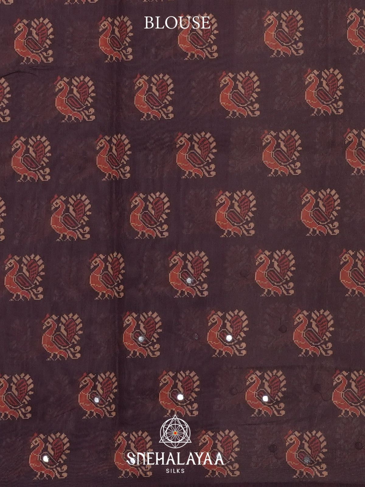Mauve Chanderi Saree