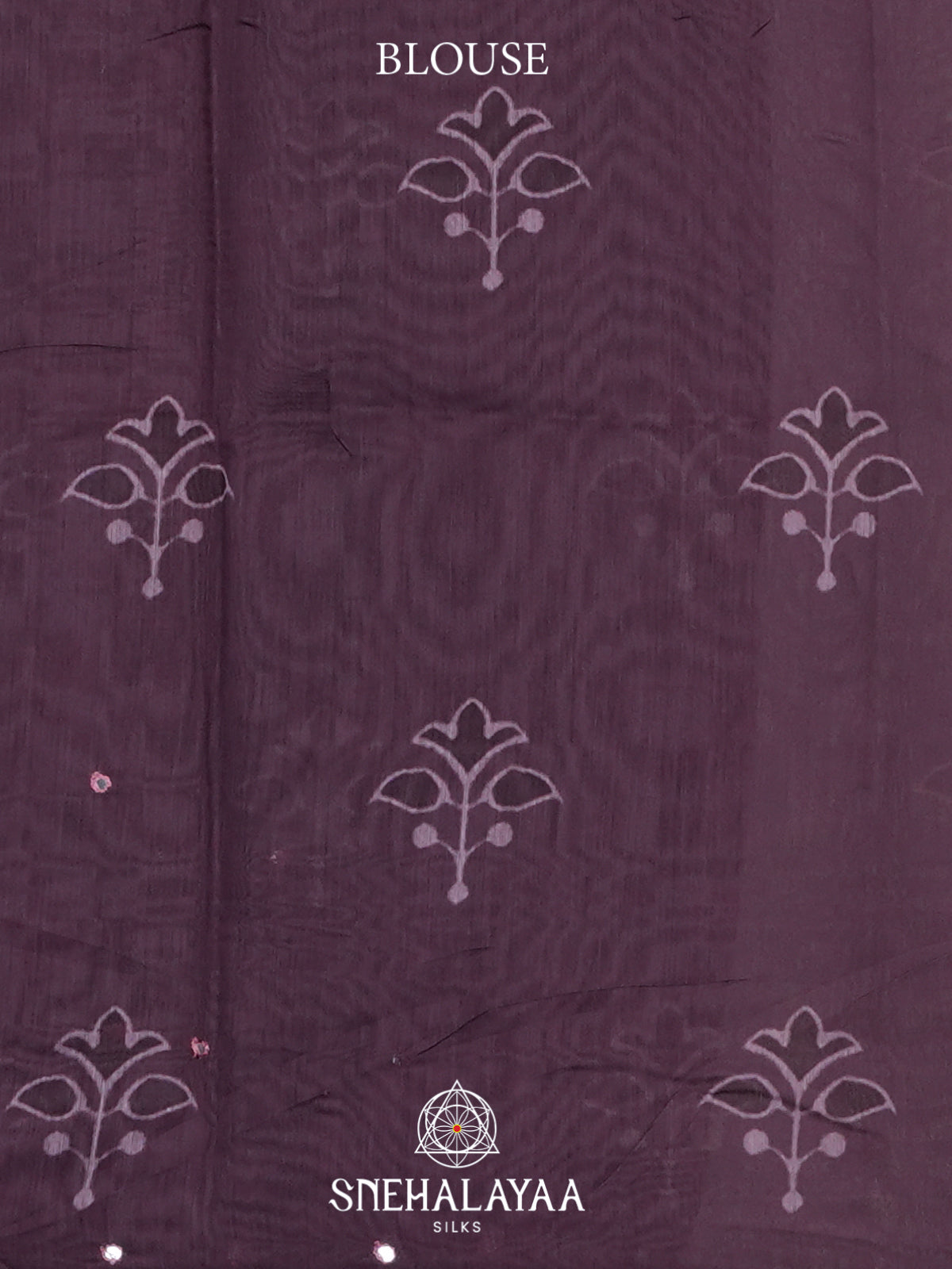 Purple Chanderi Saree