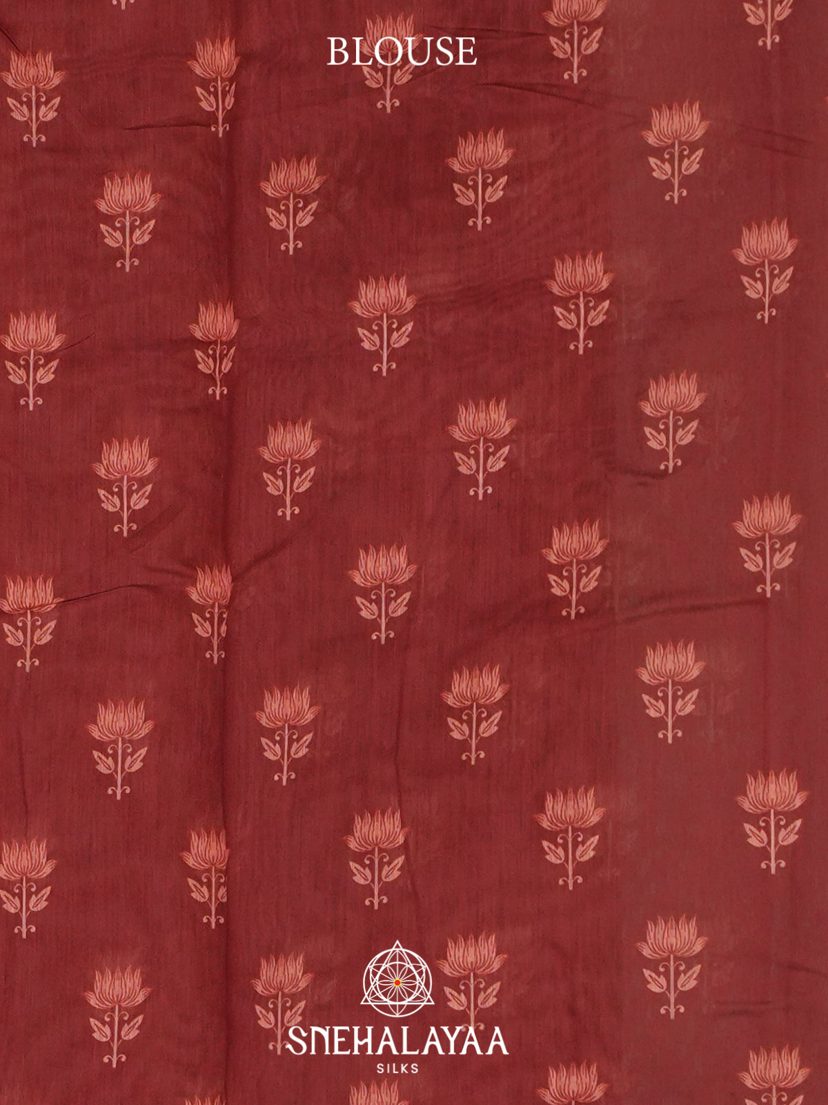 Terracotta Chanderi Saree