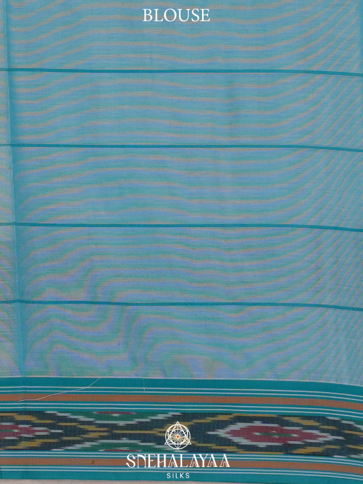 Off White Ikkat Cotton Saree