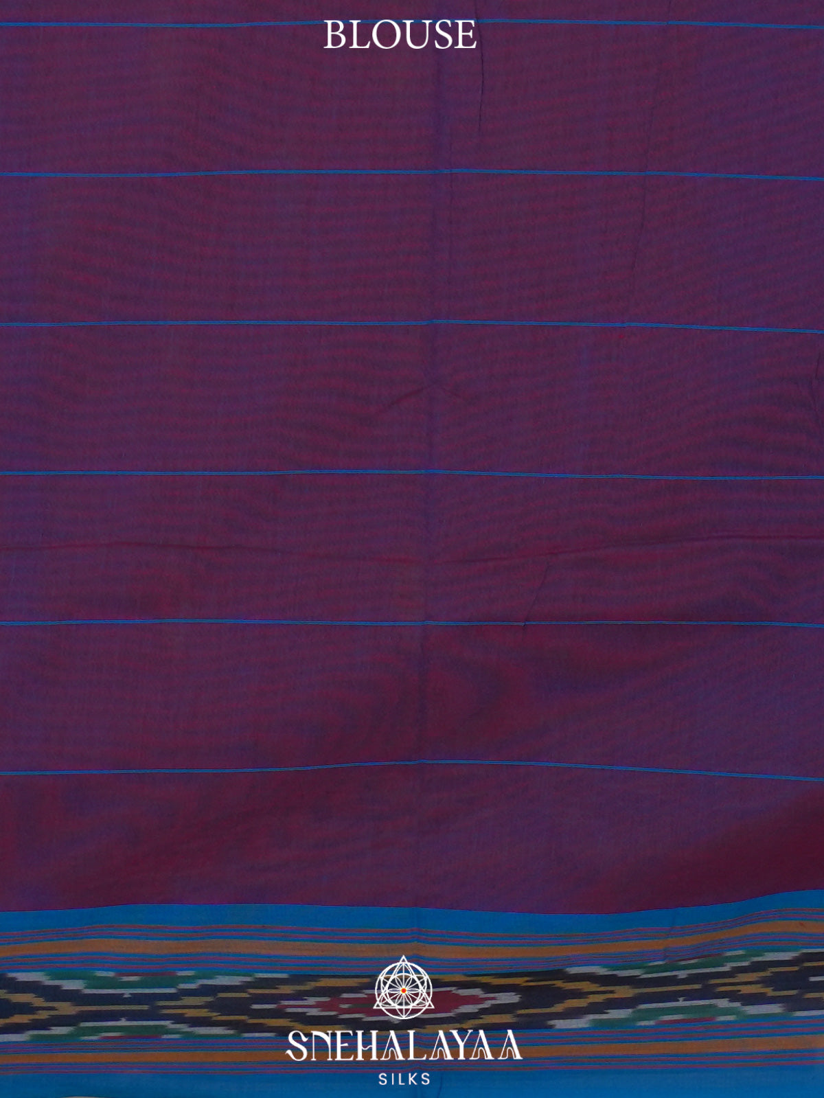 Red Ikkat Cotton Saree