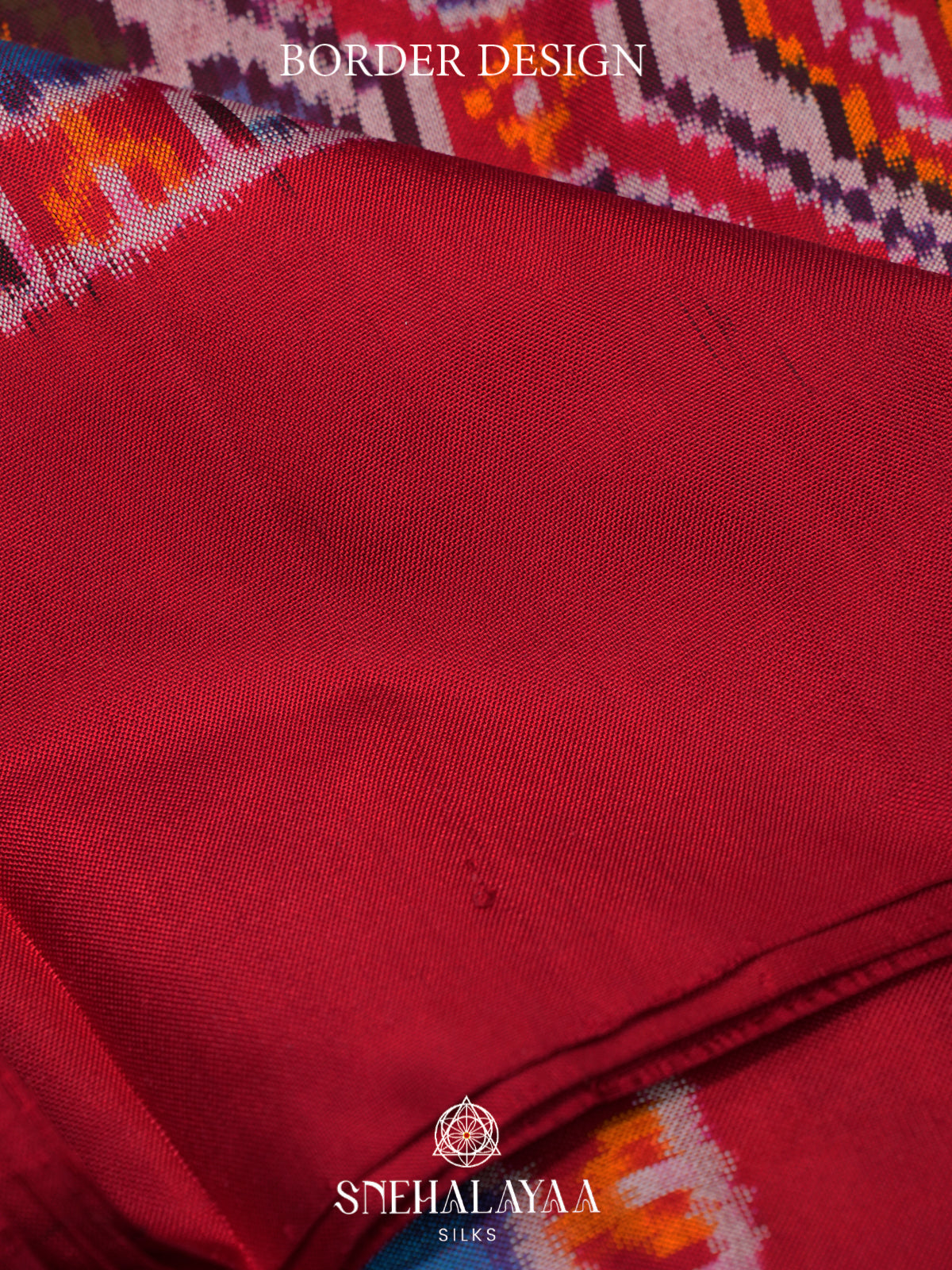 Peach Pochampally Ikat Silk Saree