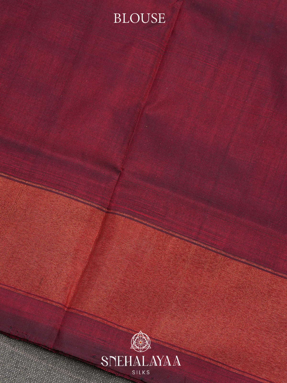 Maroon Pochampally Ikat Silk Saree
