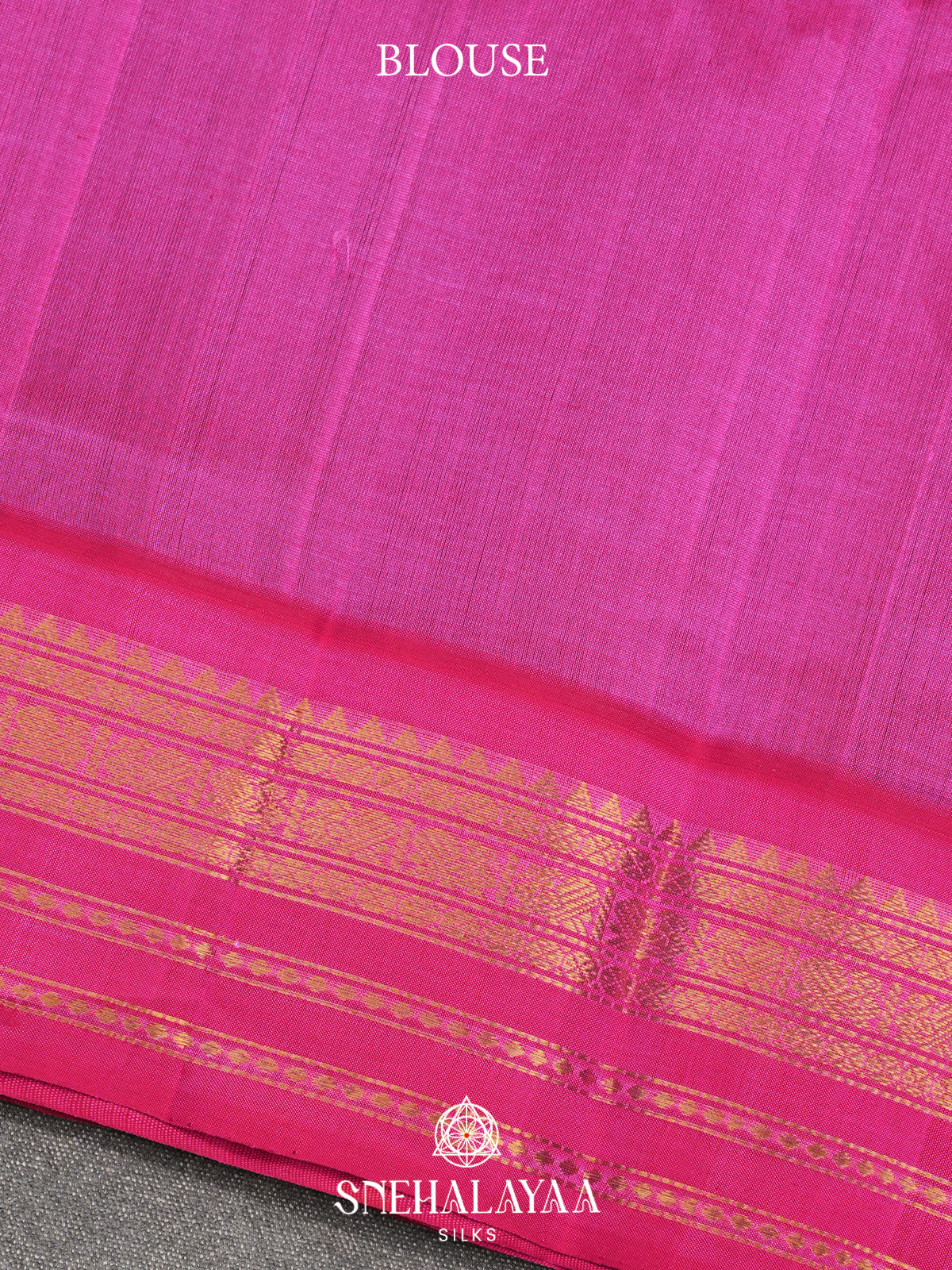Purple Kanchi Silk Cotton Saree