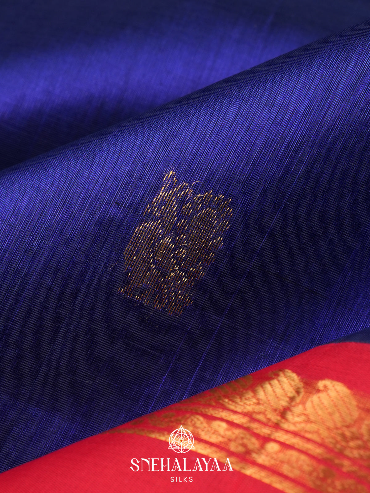 Purple Kanchi Silk Cotton Saree