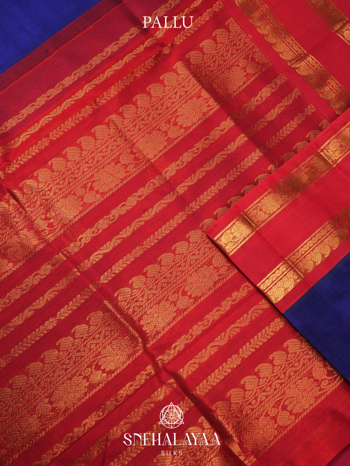 Purple Kanchi Silk Cotton Saree