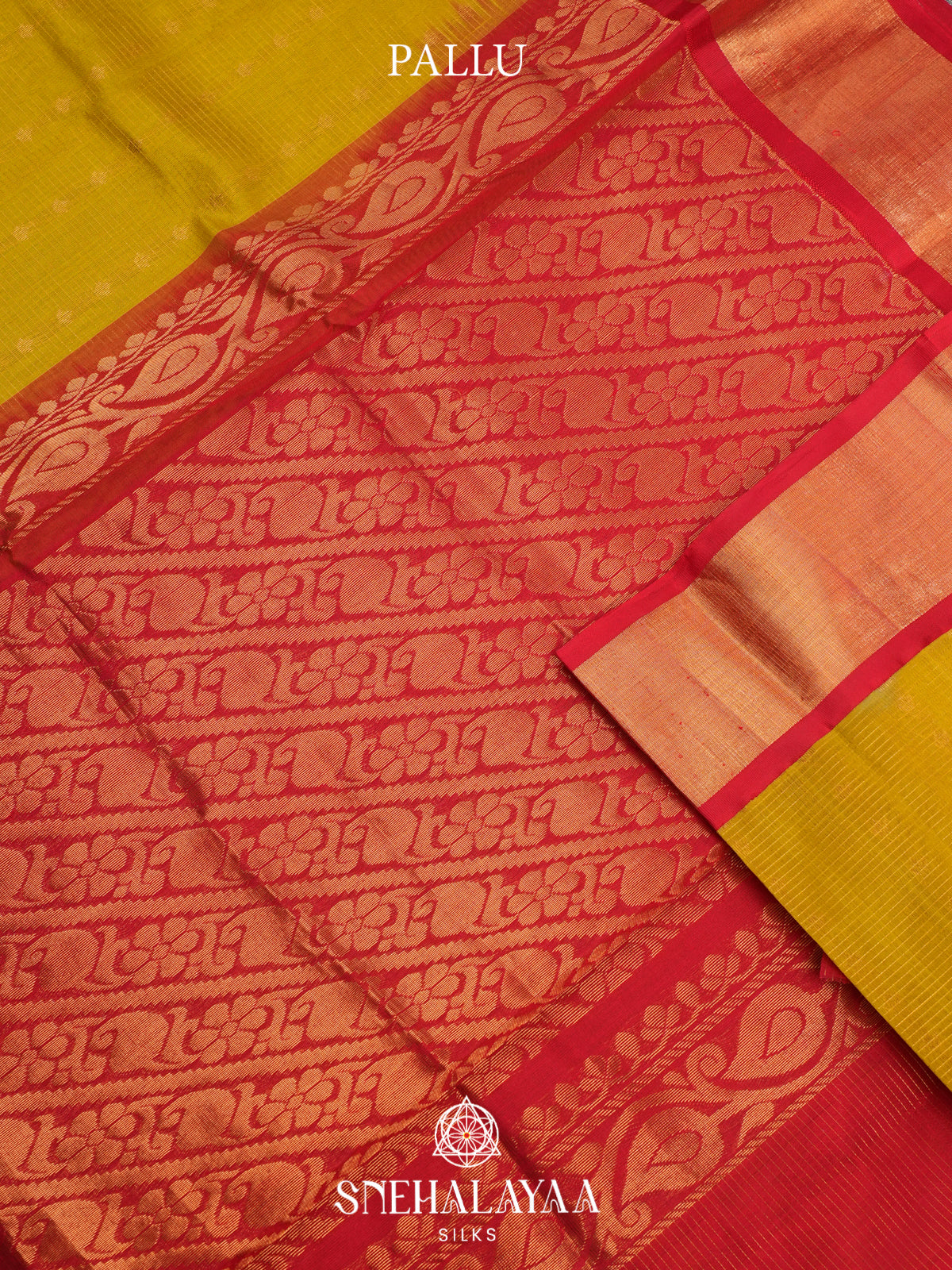 Yellow Kanchi Silk Cotton Saree