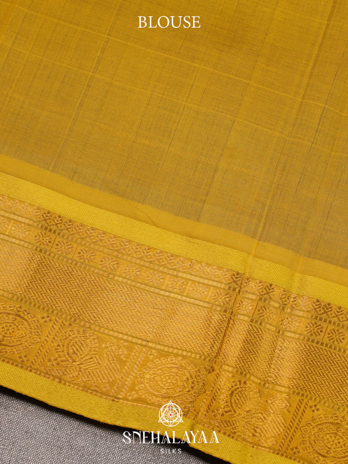 Ink Blue Kanchi Silk Cotton Saree