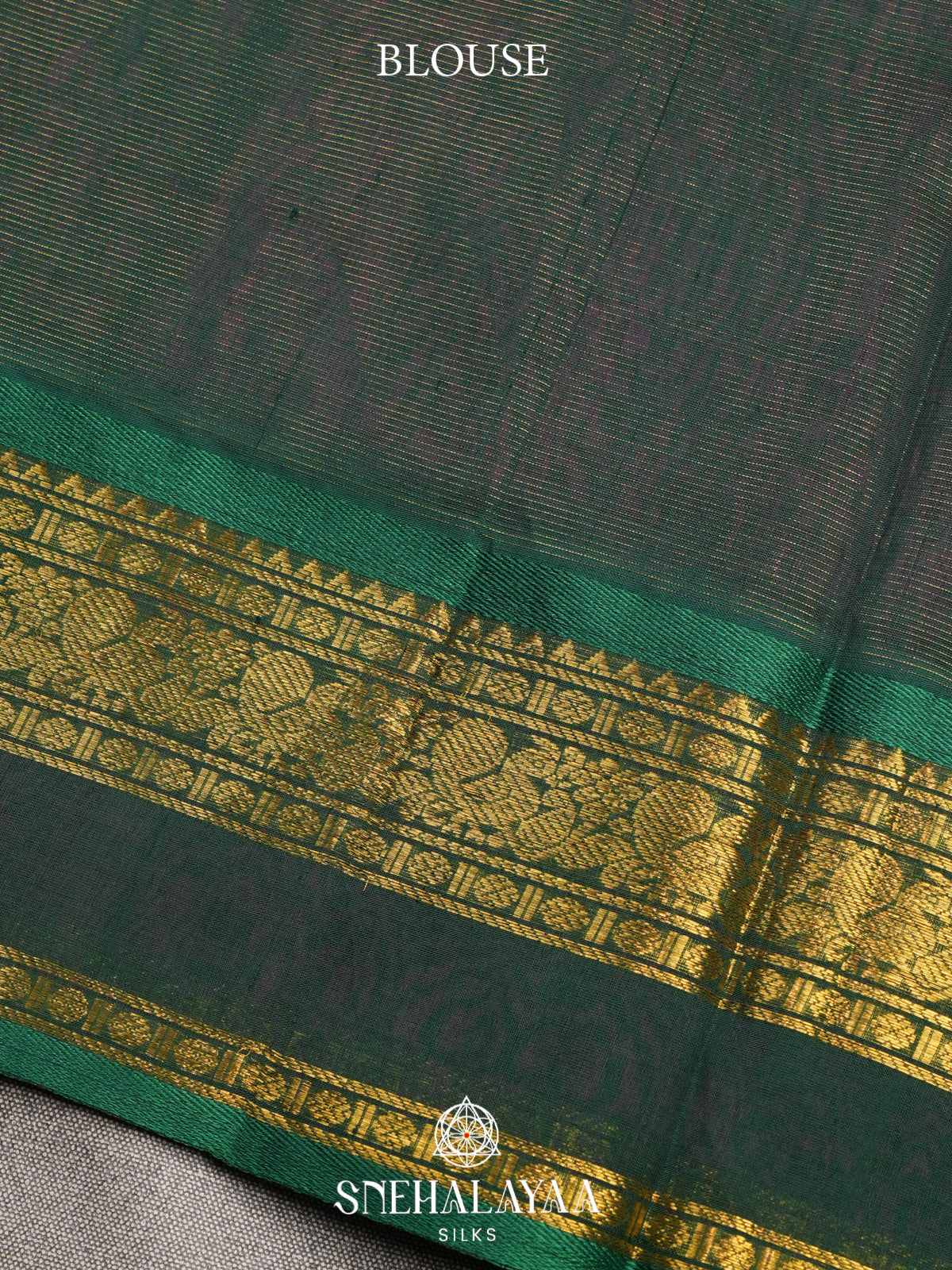 Wine Kanchi Silk Cotton Saree