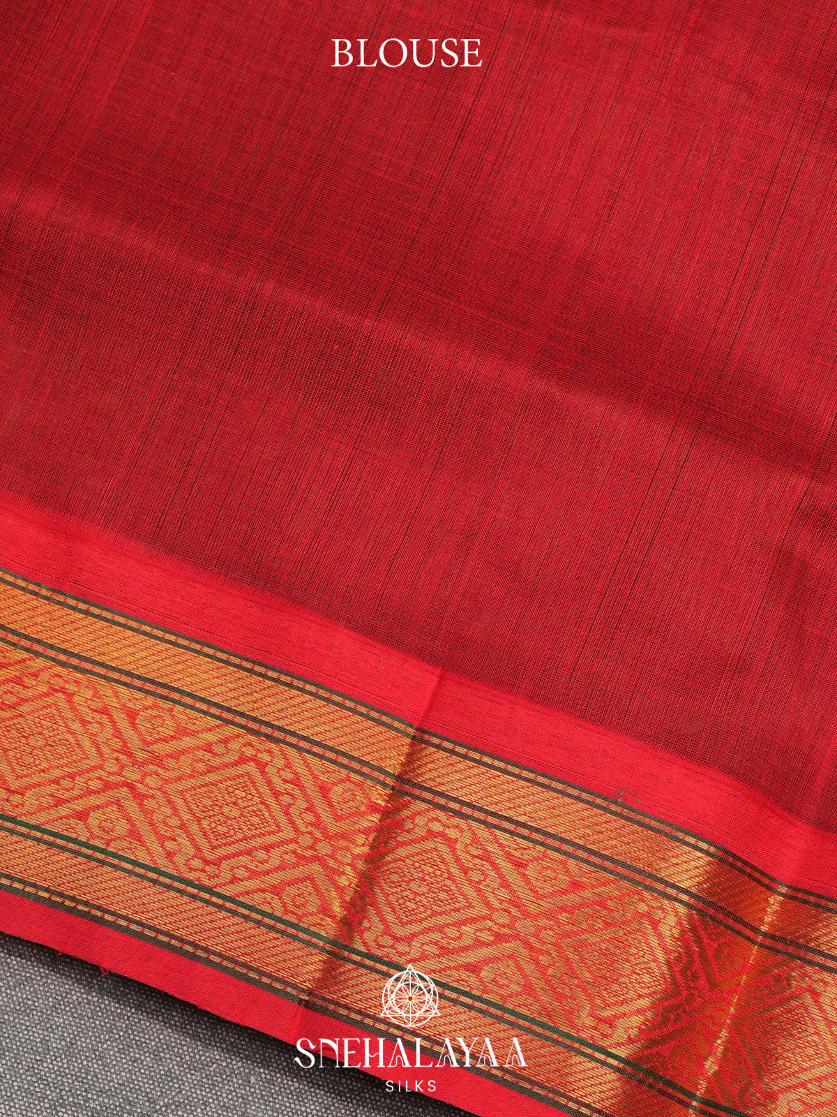 Forest Green Kanchi Silk Cotton Saree