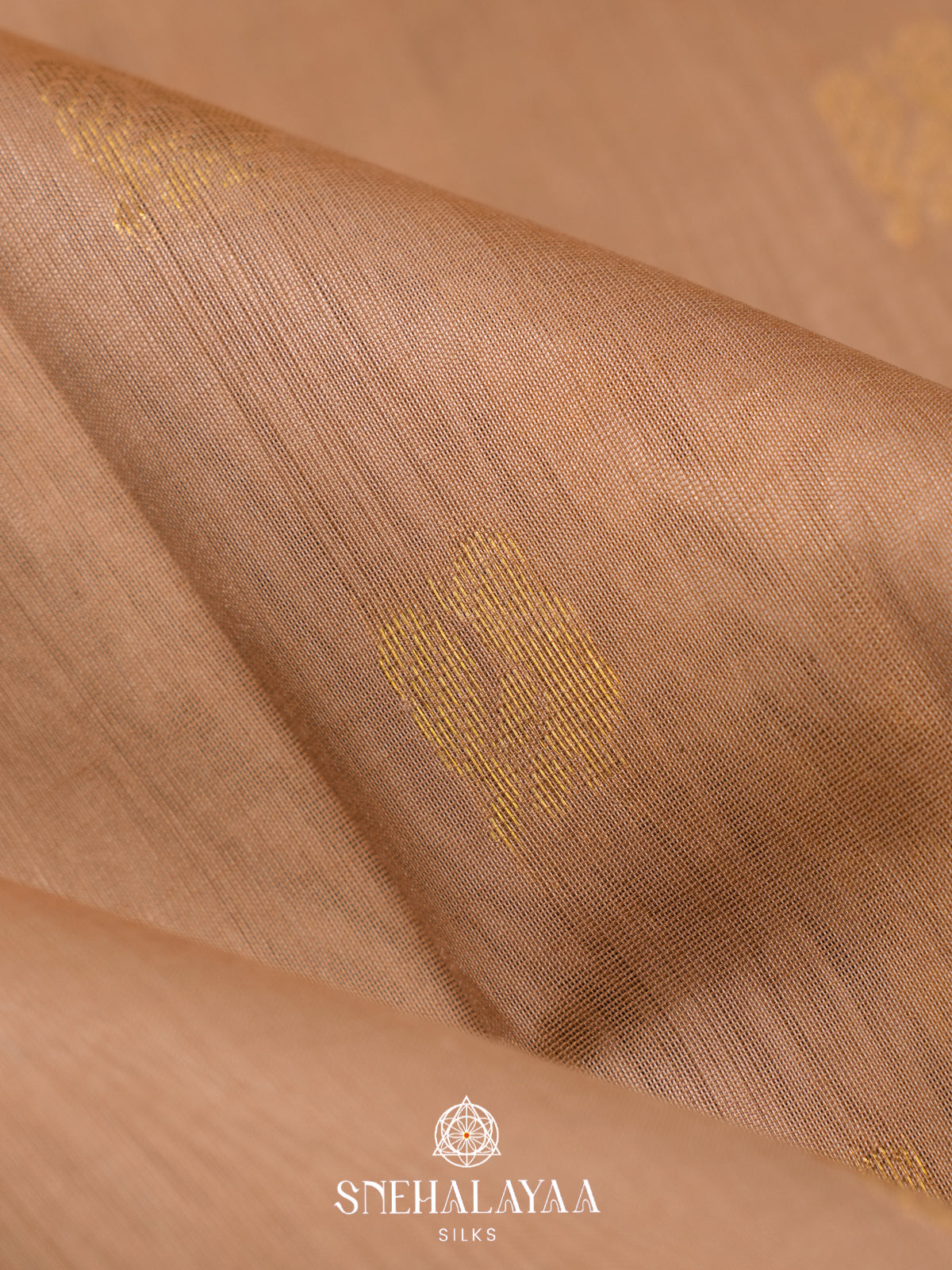 Cream Kanchi Silk Cotton Saree