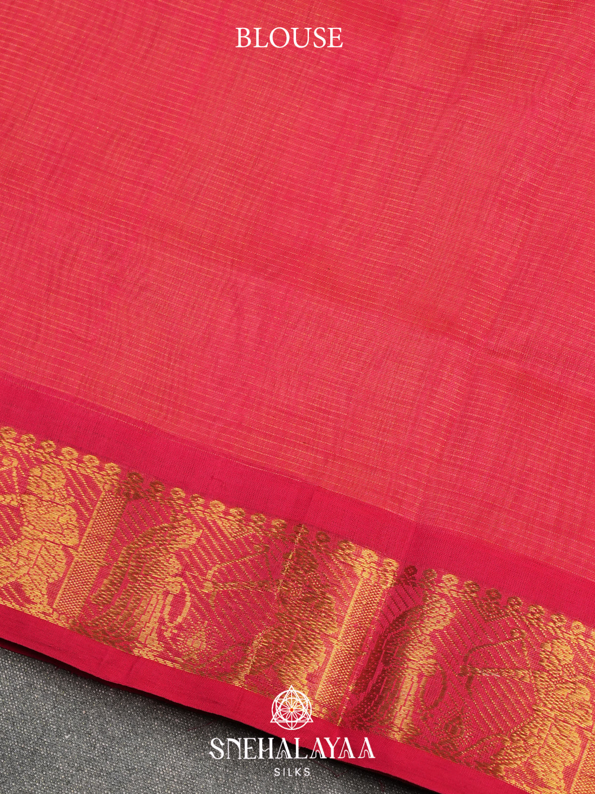 Sandal Kanchi Silk Cotton Saree