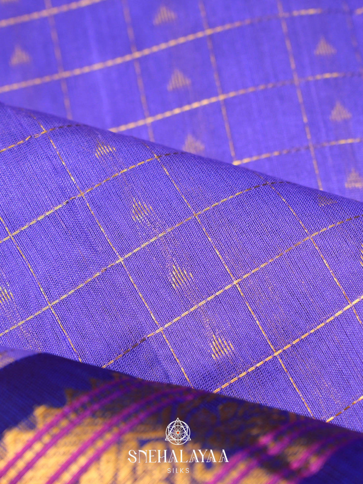Orchid Kanchi Silk Cotton Saree