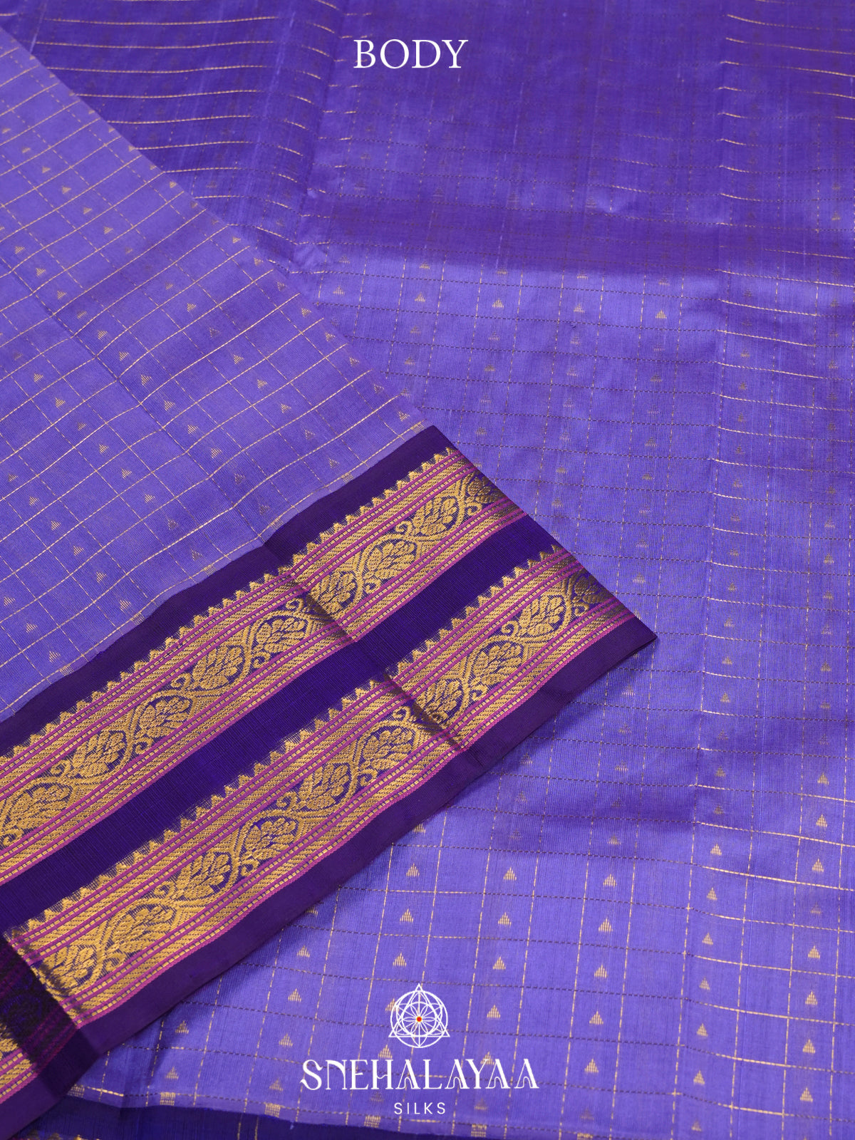 Orchid Kanchi Silk Cotton Saree