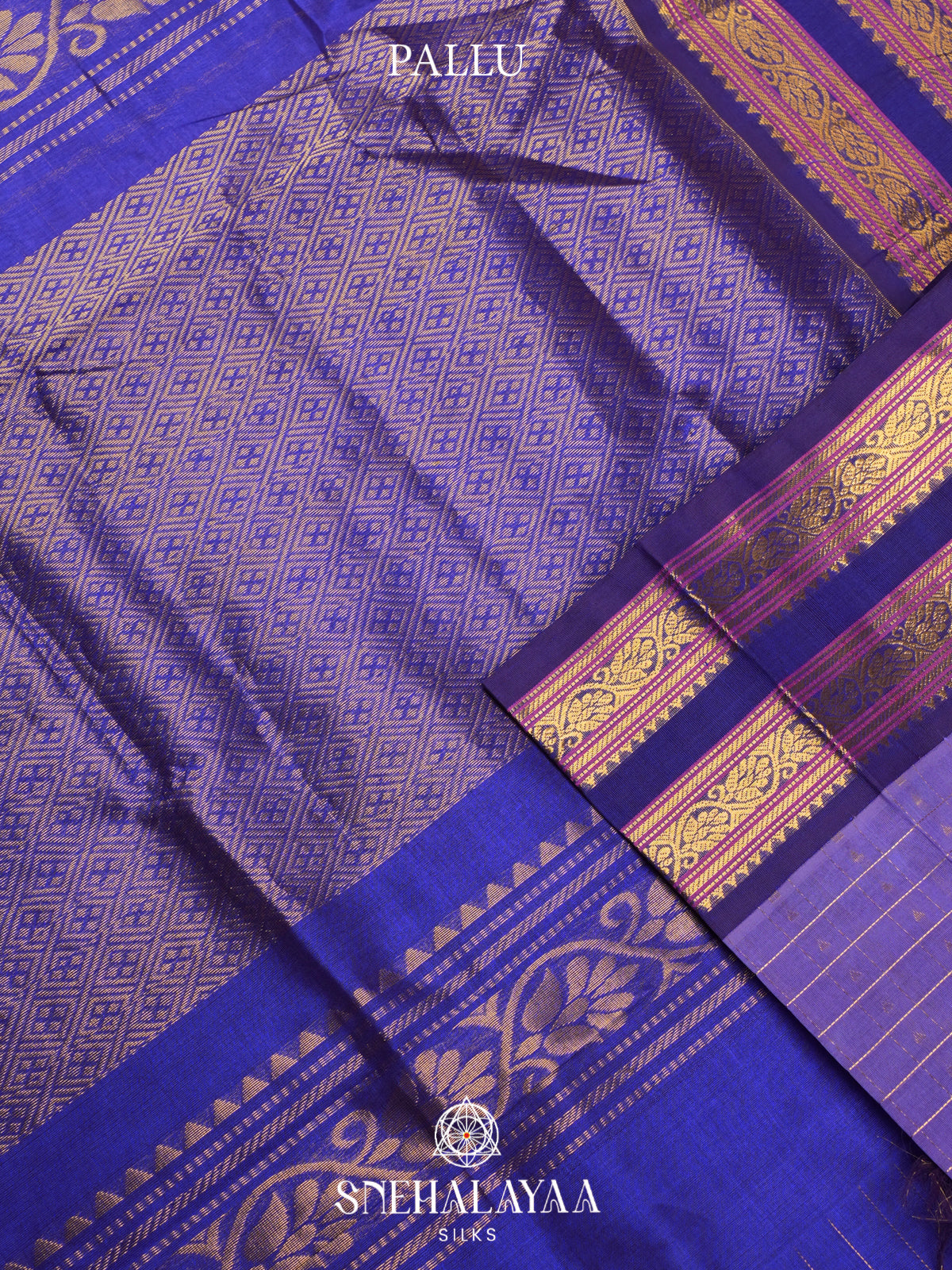 Orchid Kanchi Silk Cotton Saree
