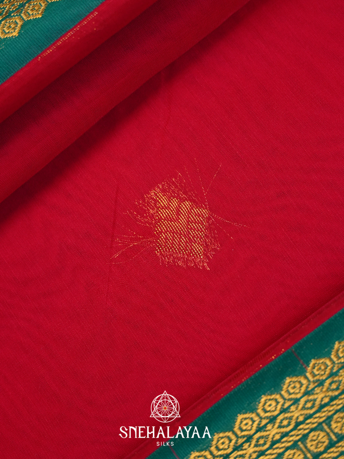 Pink Silk Cotton Saree