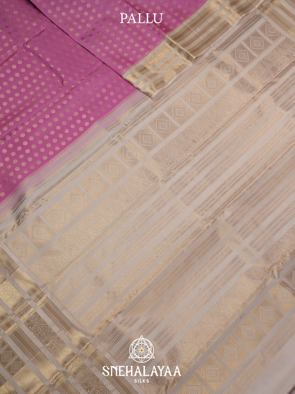 Pink Kanjivaram Silk Saree