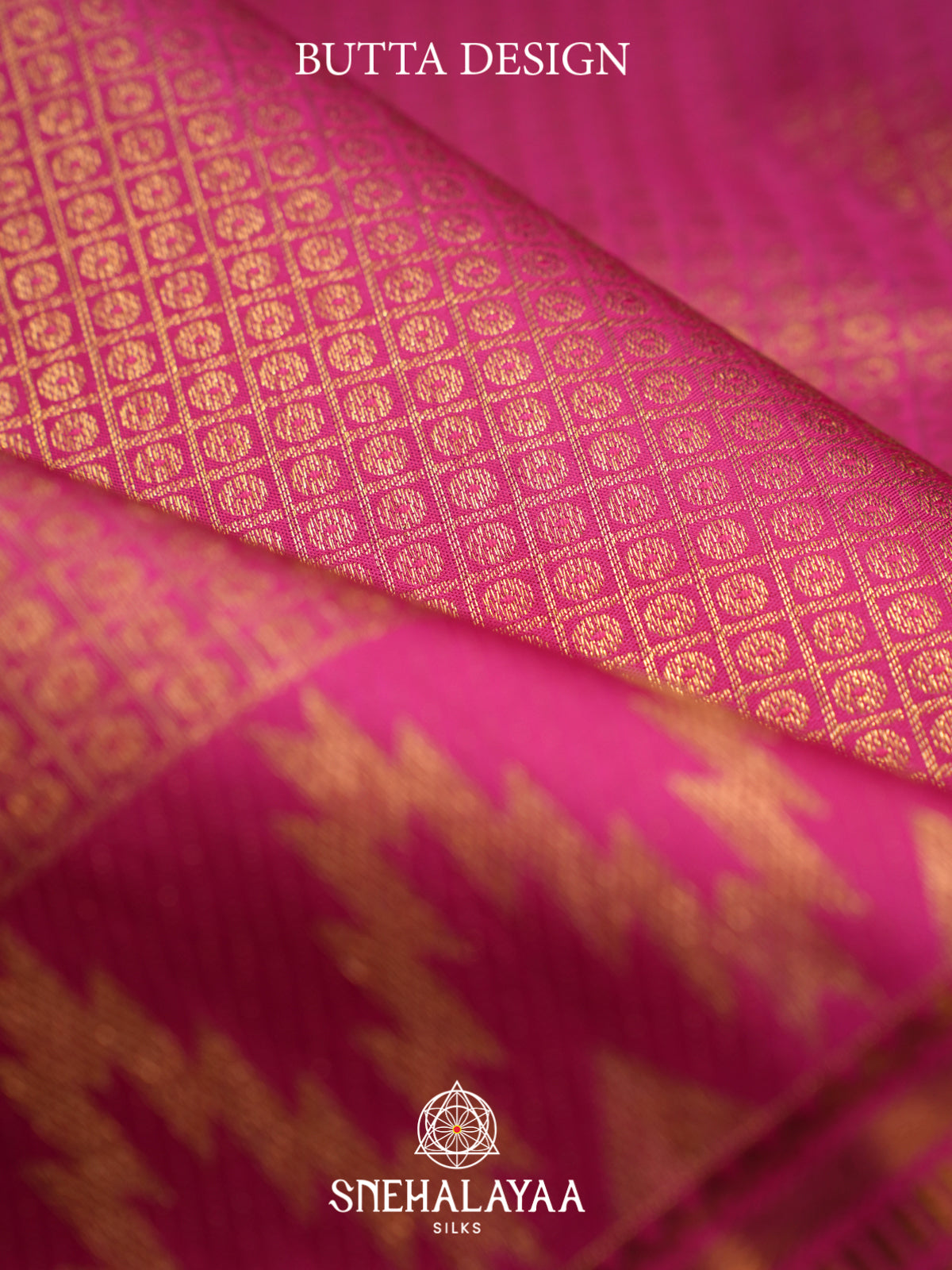 Pink Kanjivaram Silk Saree