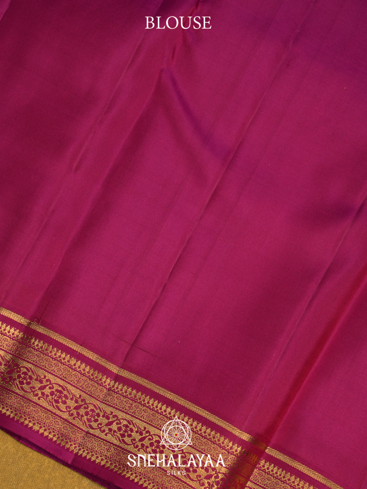 Golden Yellow Kanjivaram Silk Saree