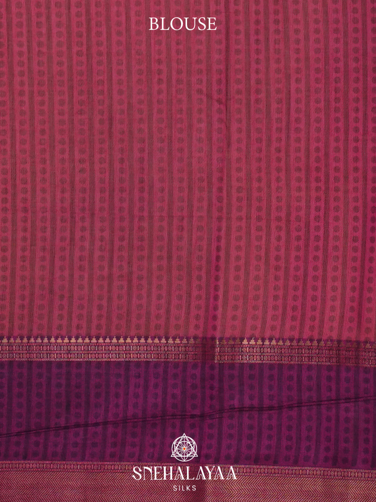 Plum Ikkat Saree
