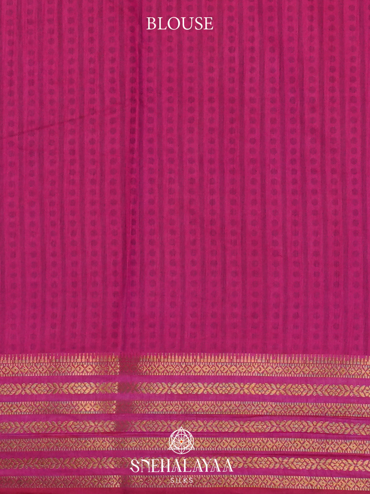 Violet Ikkat Saree
