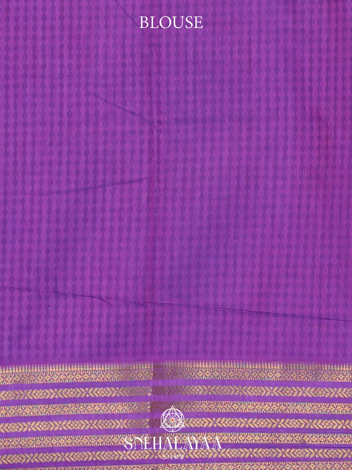 Blue Ikkat Saree