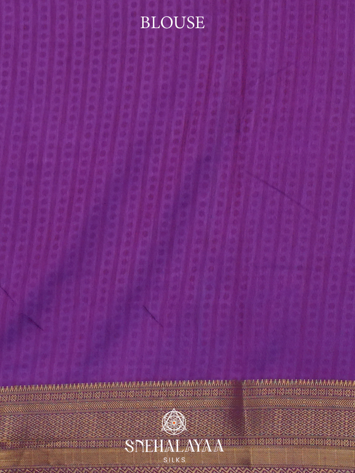 Navy Blue Ikkat Saree