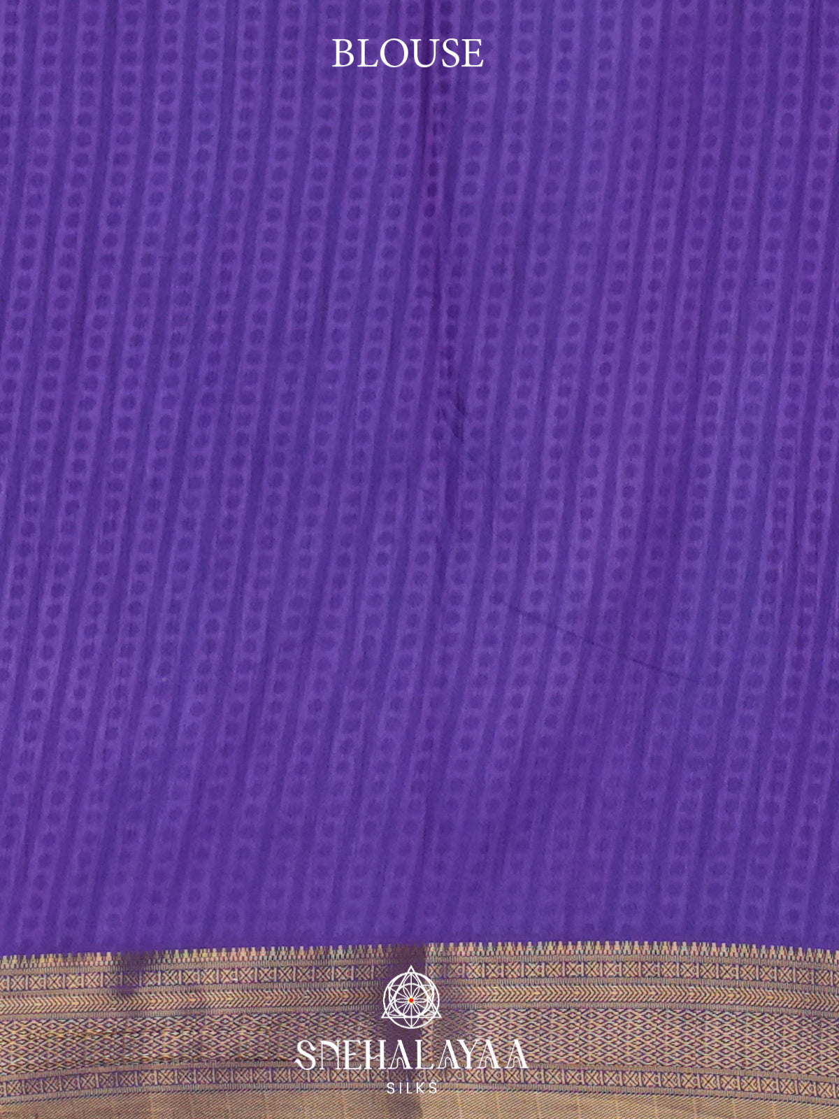 Peacock Blue Ikkat Saree