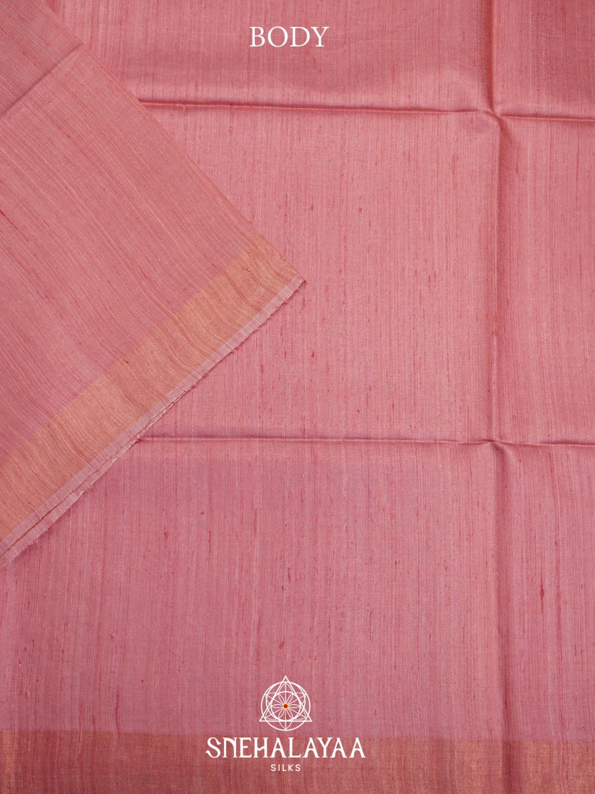 Pink Dupion Silk Saree