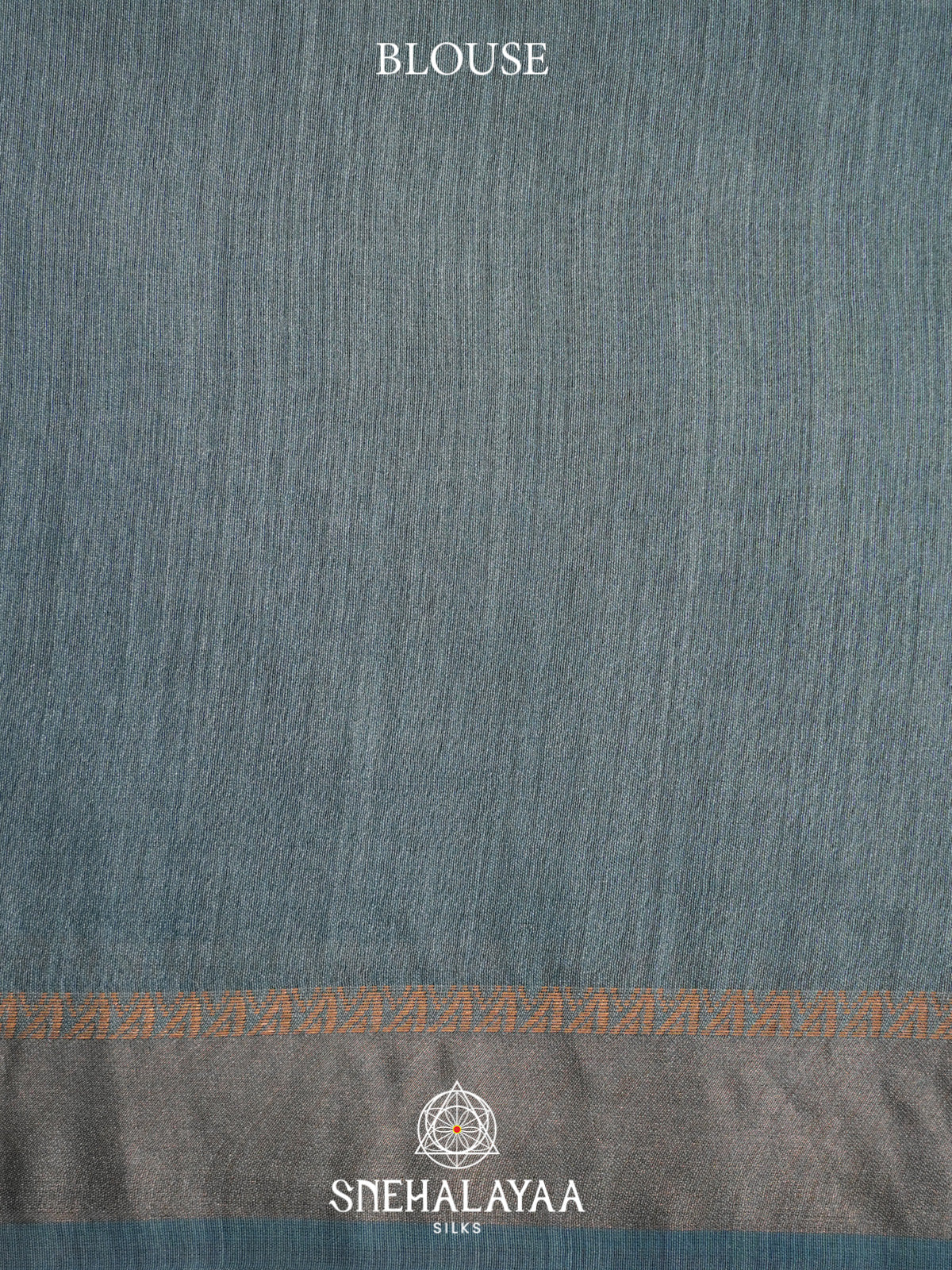 Grey Tussar Silk Saree