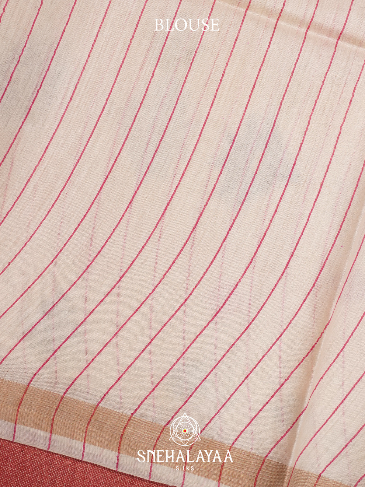Ivory Matka Tussar Silk Saree