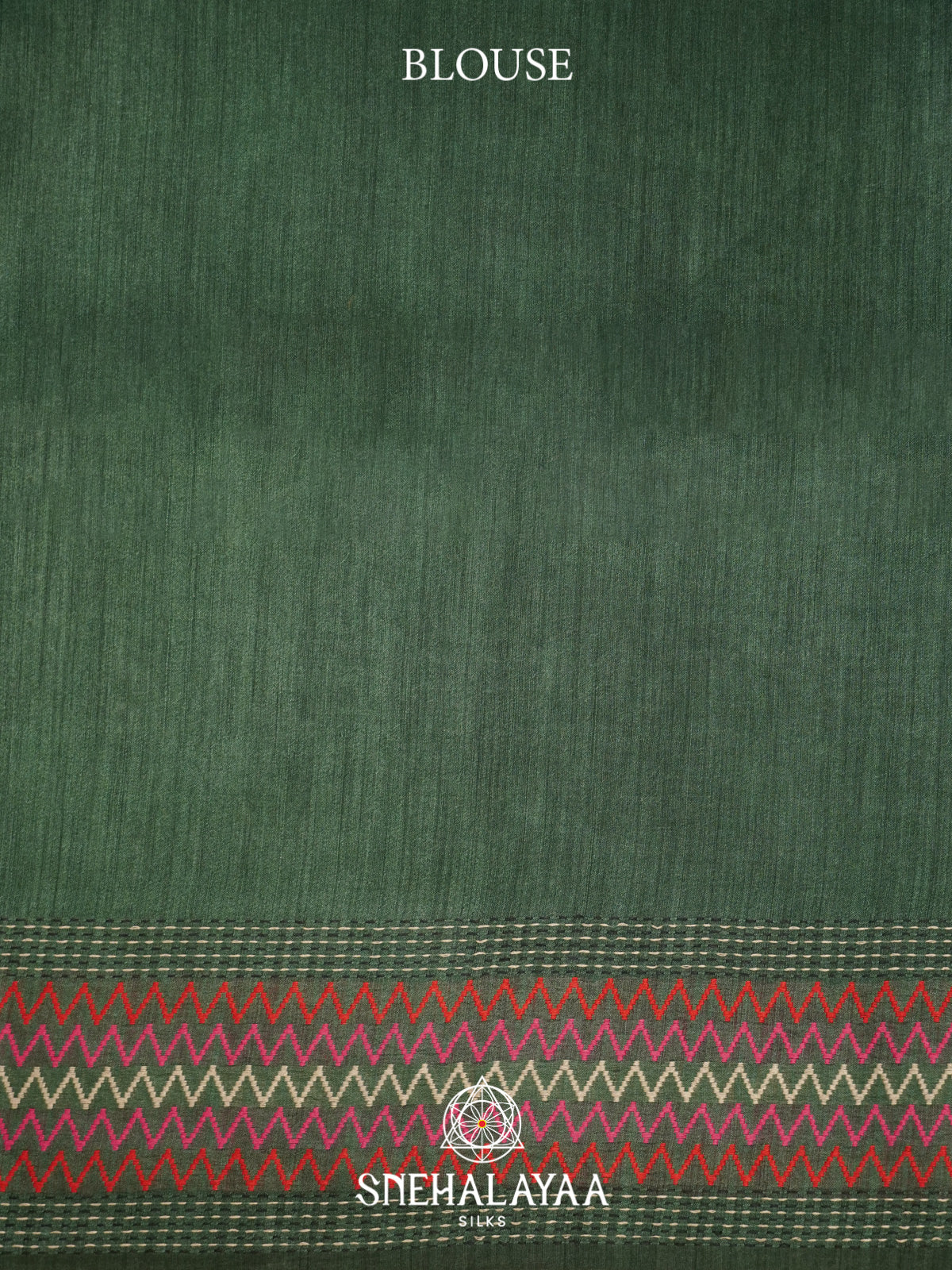 Green Matka Tussar Silk Saree