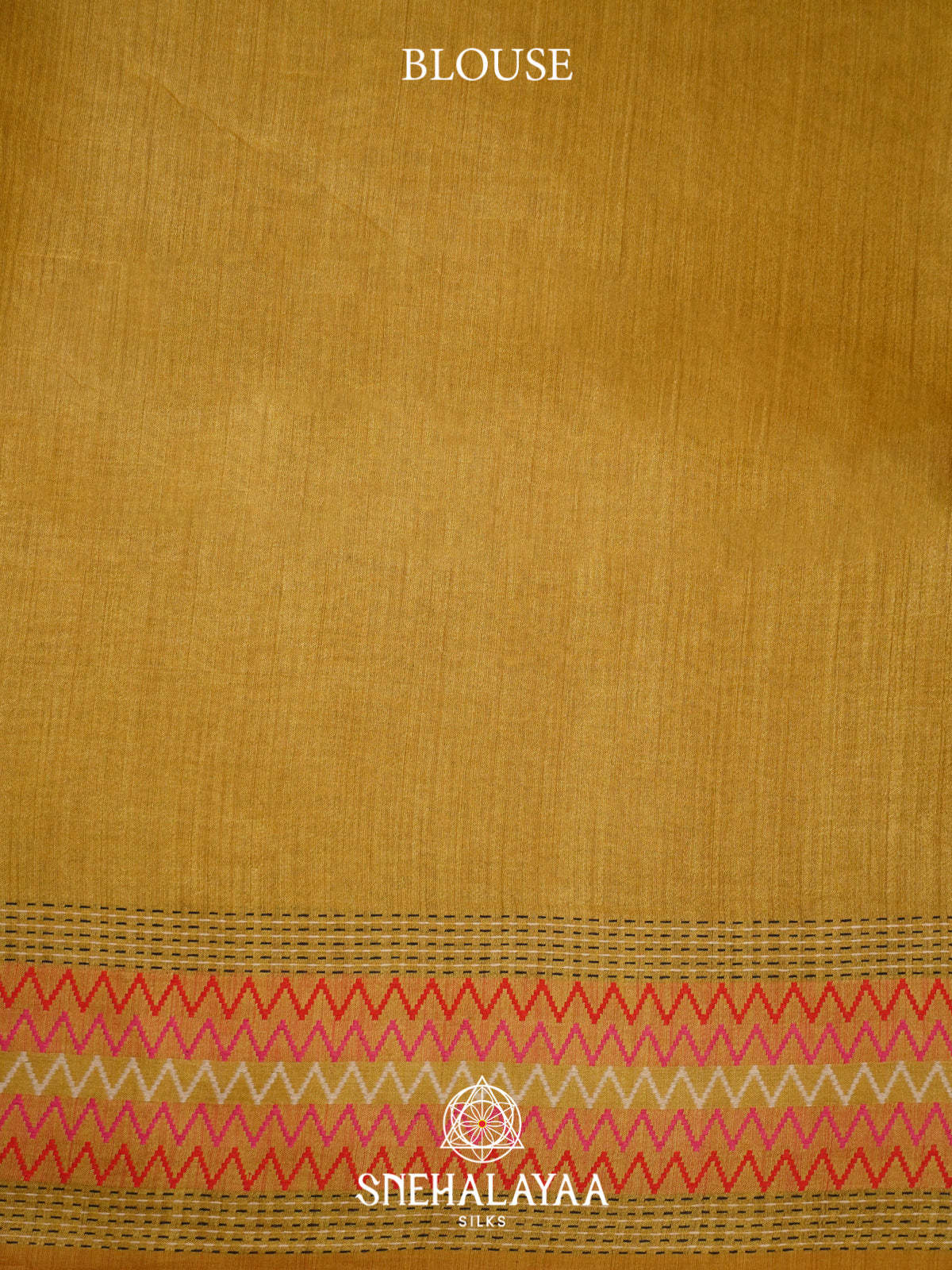 Yellow Matka Tussar Silk Saree