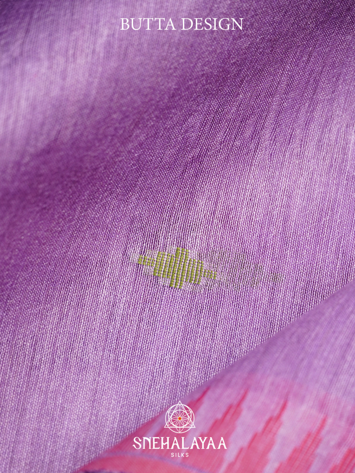Orchid  Matka Tussar Silk Saree
