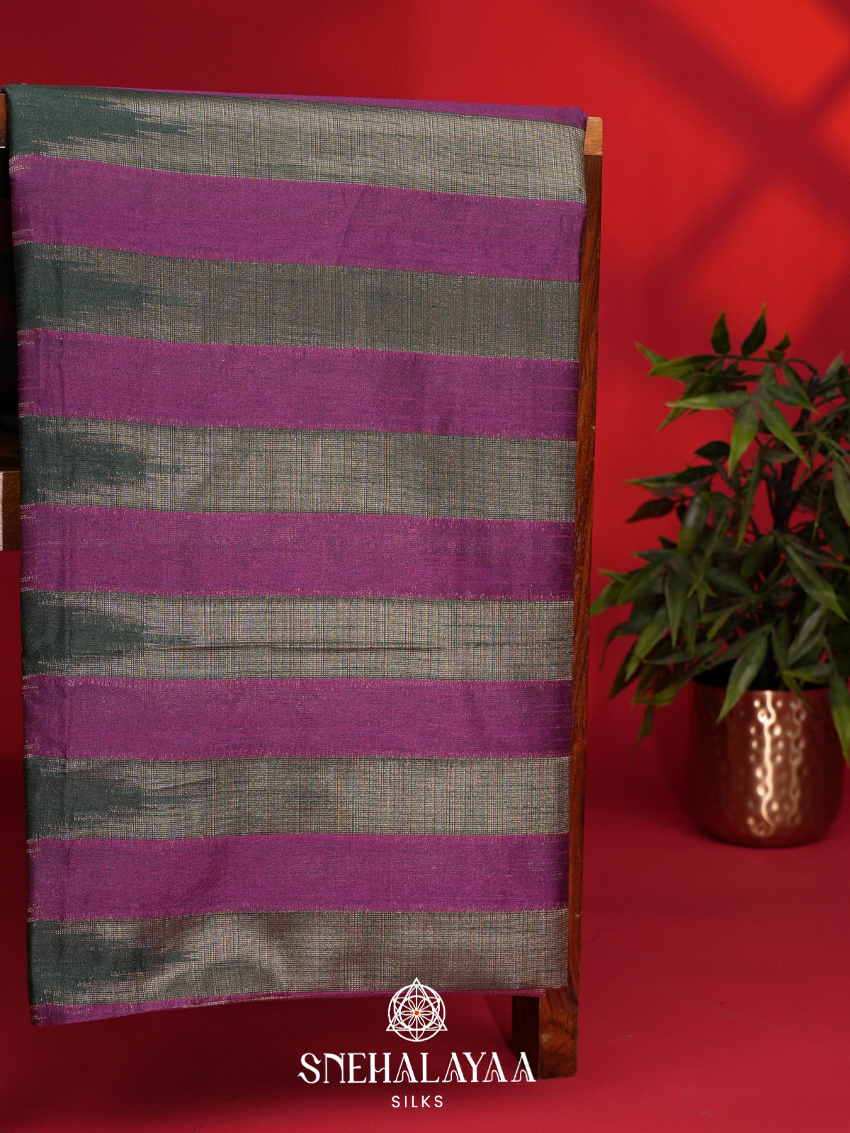 Multicolour Tussar Saree