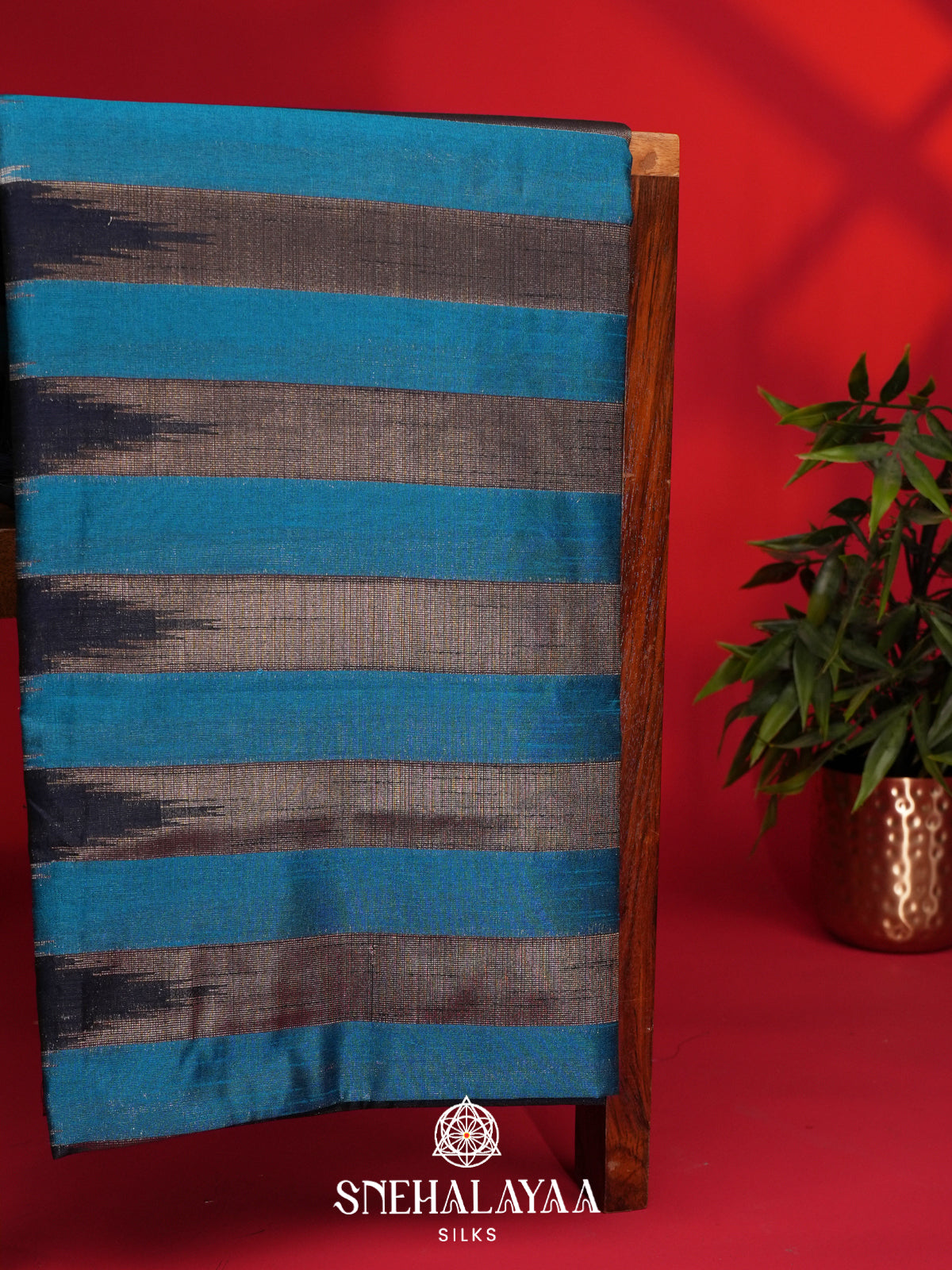 Multicolour Tussar Saree