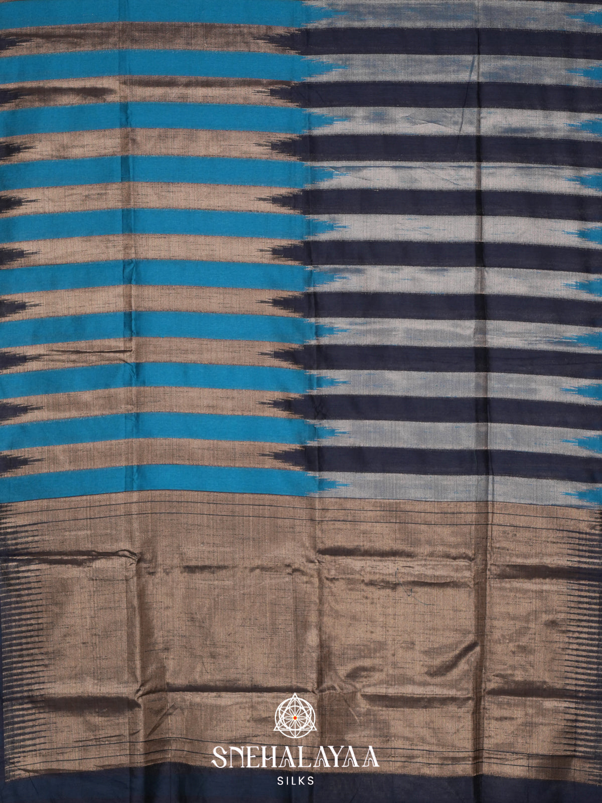 Multicolour Tussar Saree