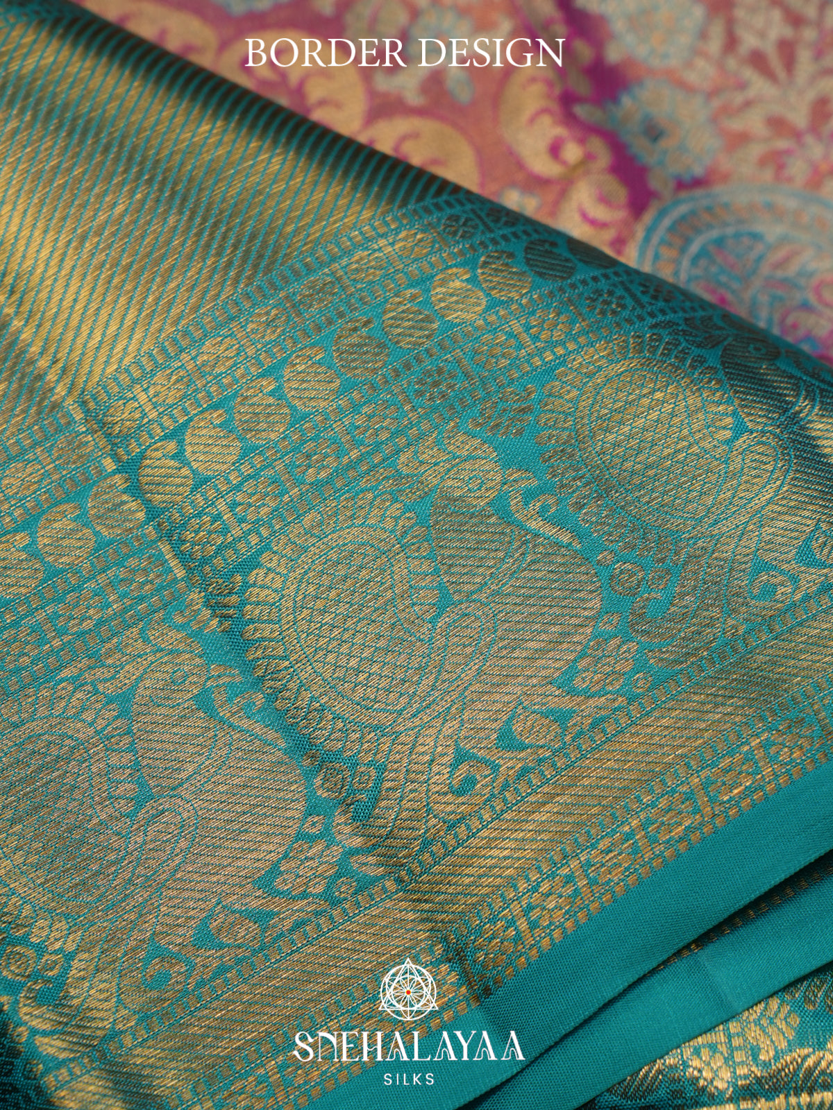 Pink Kanjivaram Silk Saree