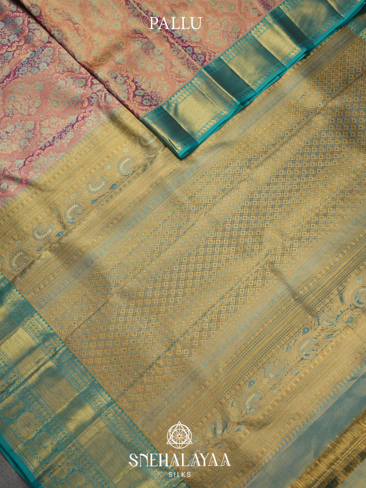 Pink Kanjivaram Silk Saree