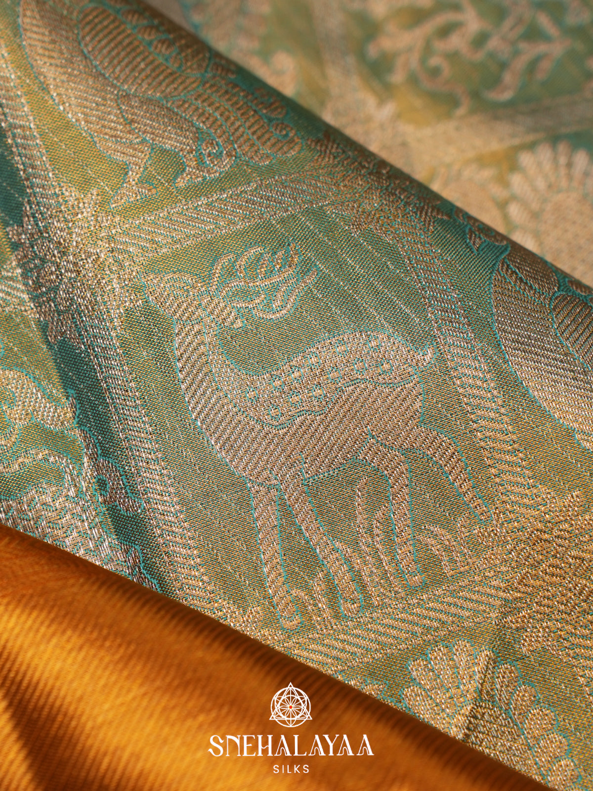 Green Kanjivaram Silk Saree