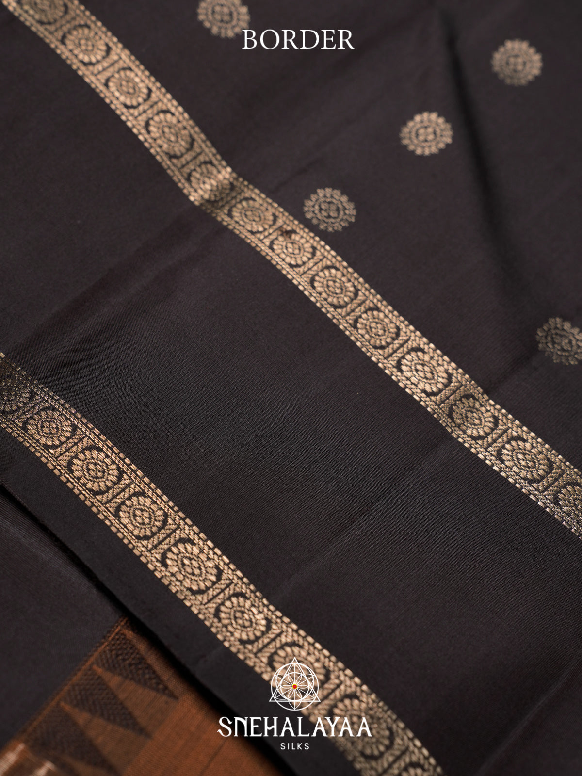 Rust Kanjivaram Silk Saree