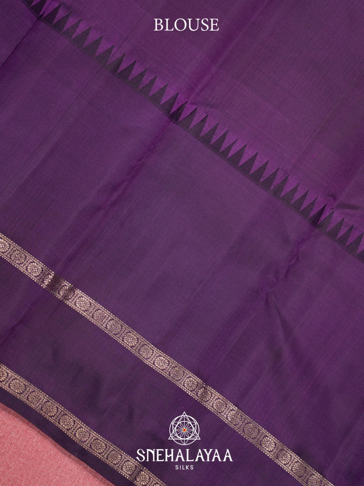 Magenta Kanjivaram Silk Saree