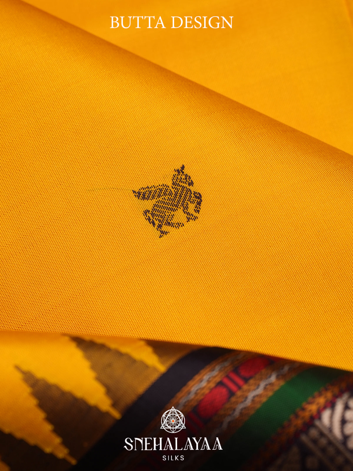 Yellow Kanjivaram Silk Saree