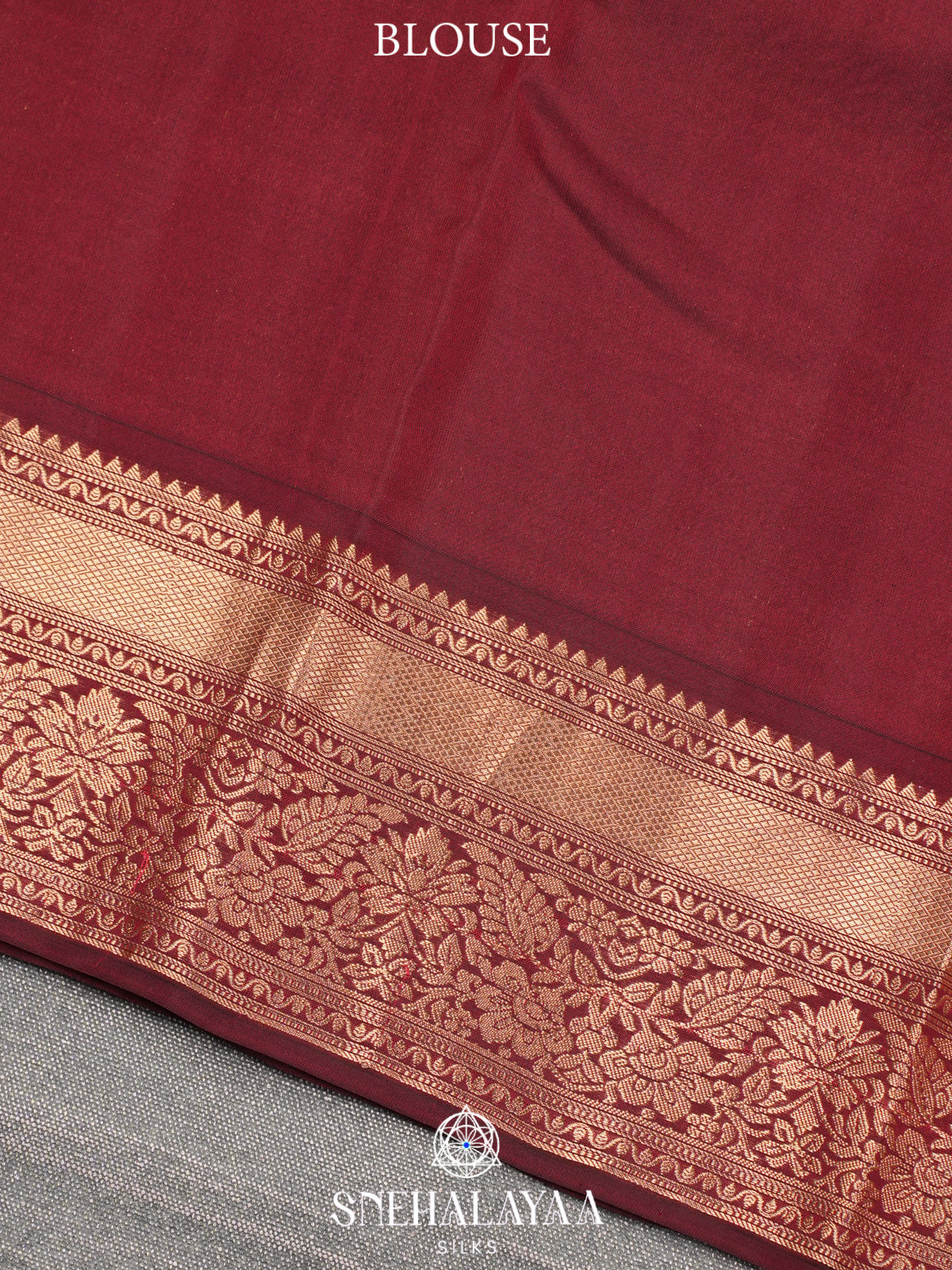 Coral Pink Kanjivaram Silk Saree