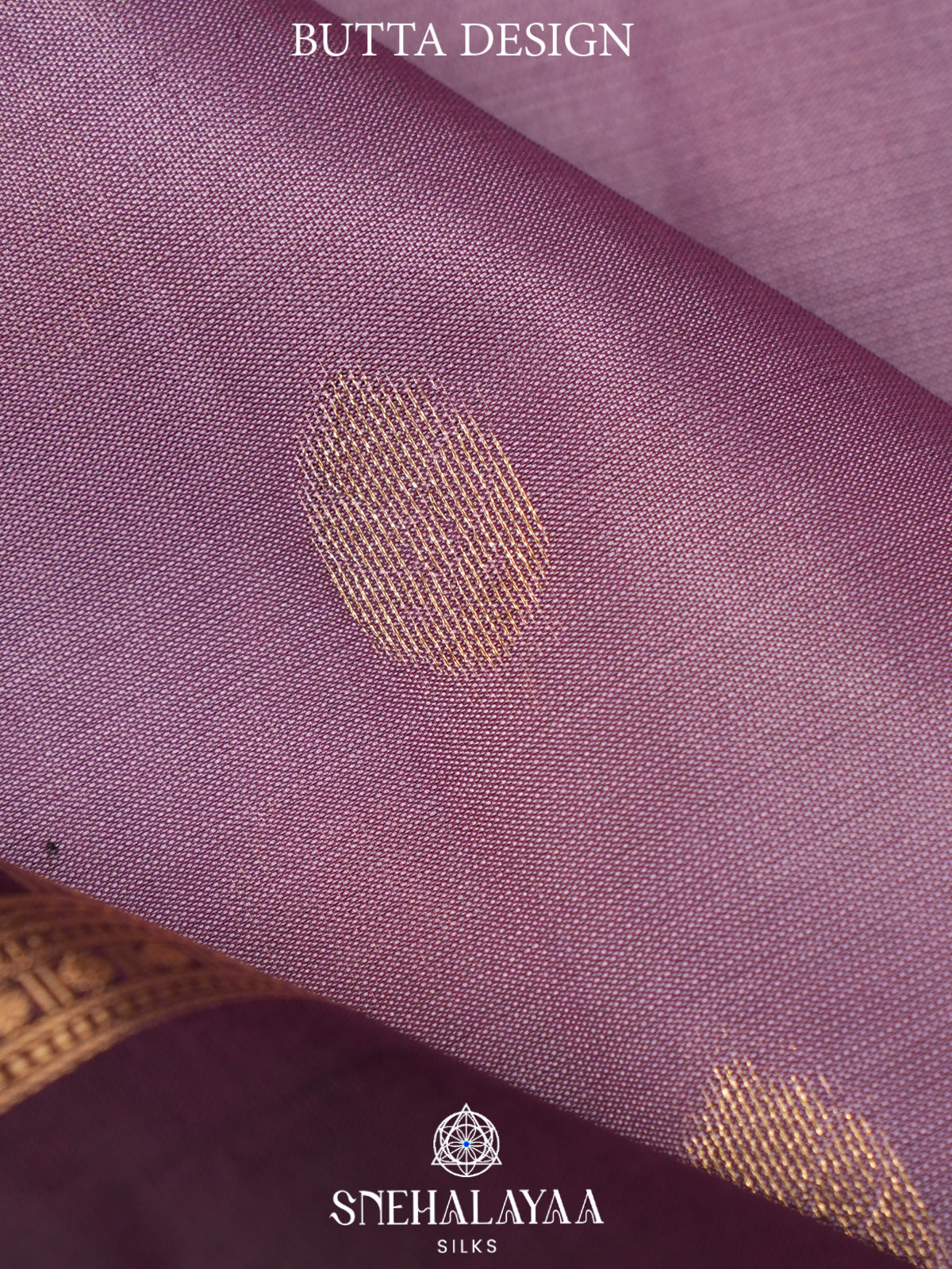 Lilac Kanjivaram Silk Saree